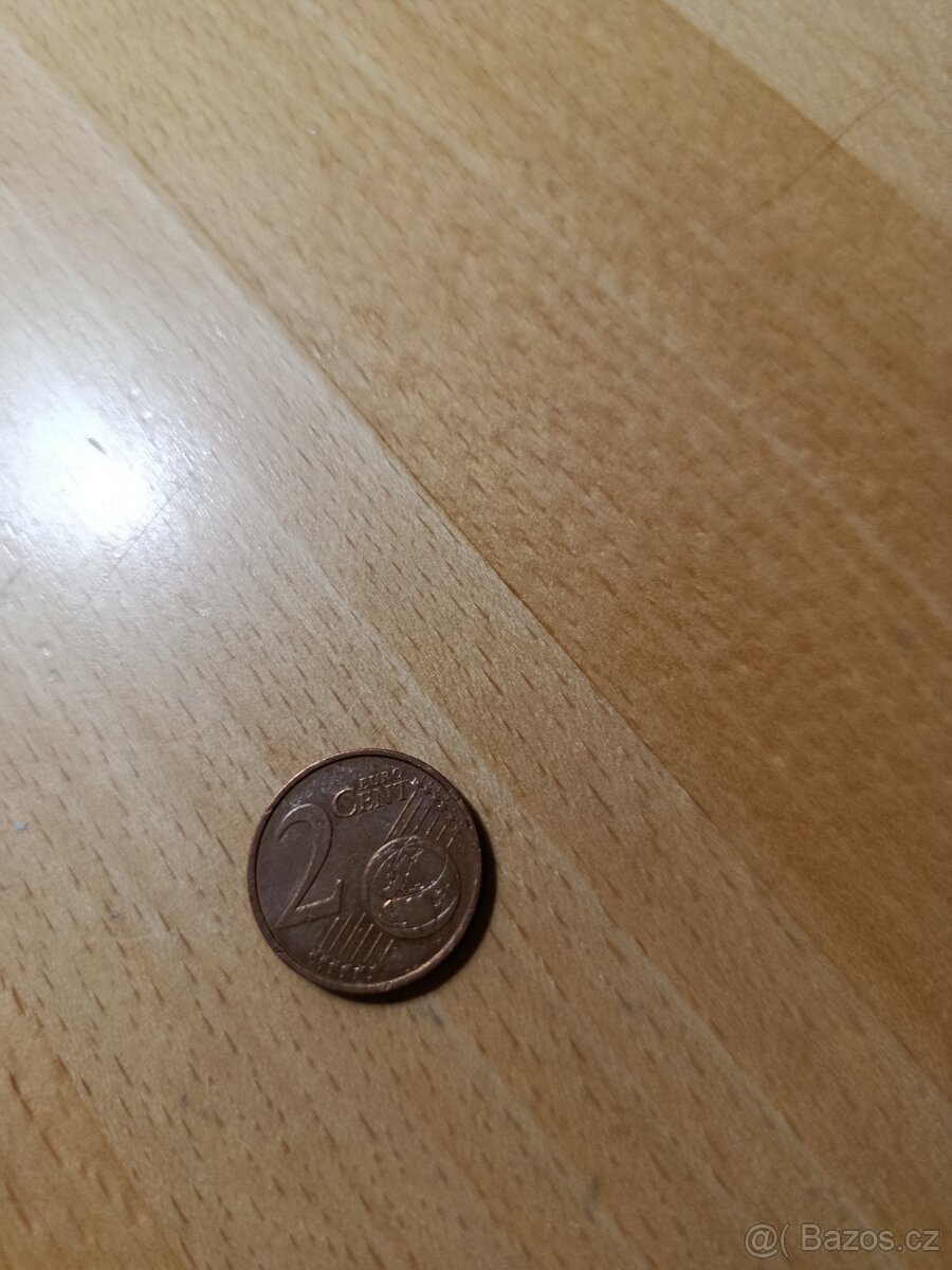 MINCE- 3× 1 cent, 2× 5 lipa, 2× 2 cent - 11