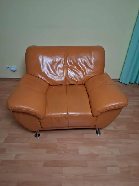 Sedací souprava kožená 4 dílná - 11