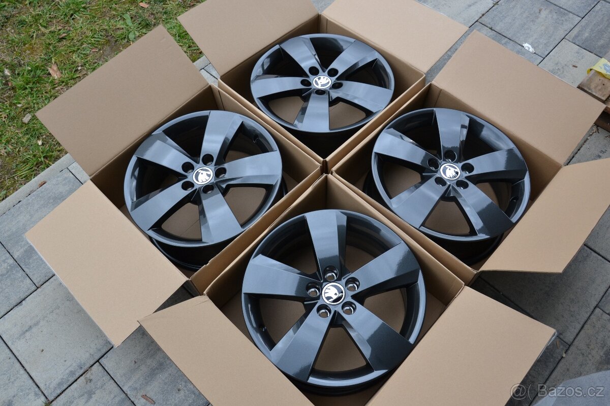 Škoda Kamiq/Scala,S.Arona– NOVÉ 16 originál Alu disky 6x16,E - 11