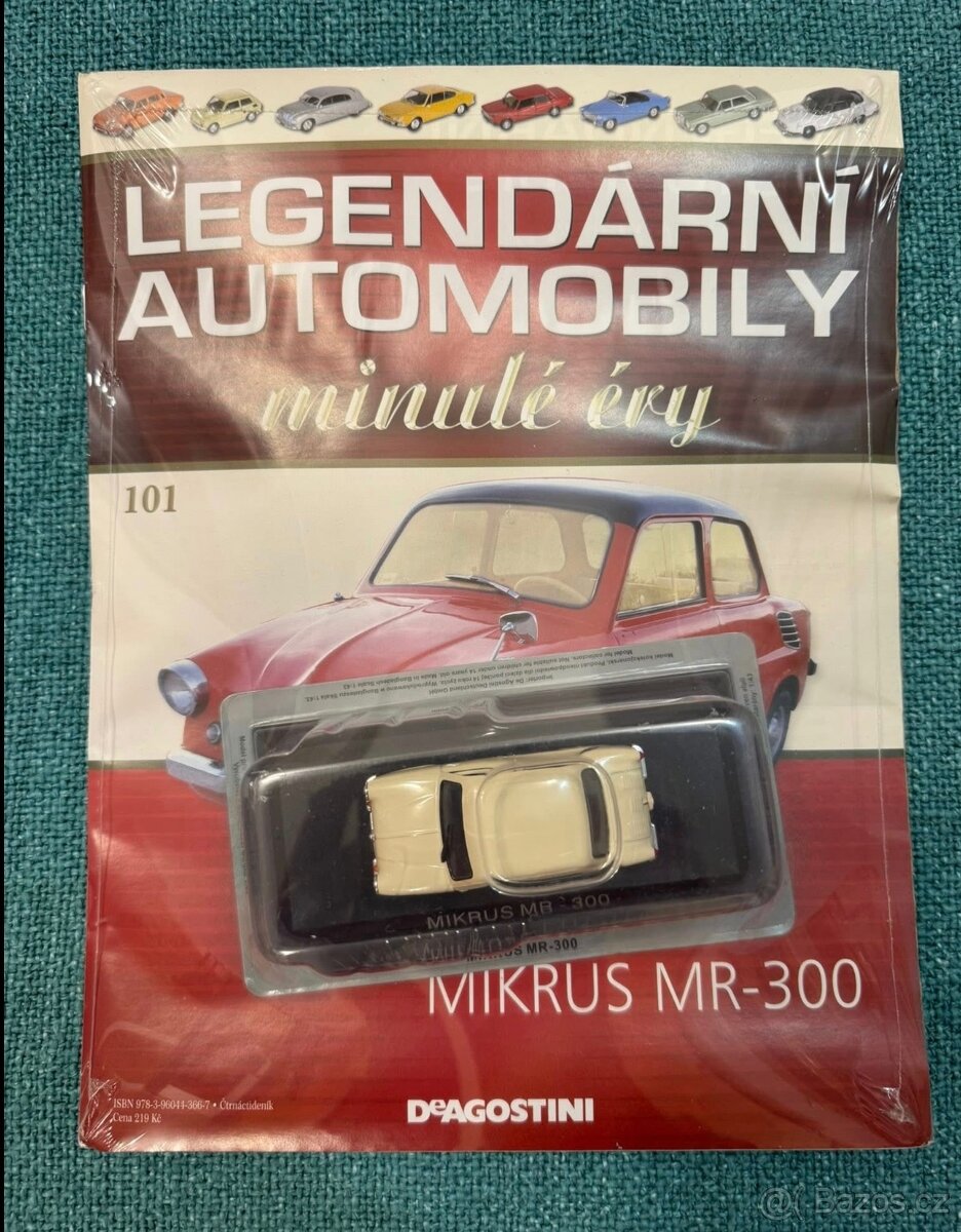 Legendární automobily, Kultovní auta ČSSR, Deagostiny - 11