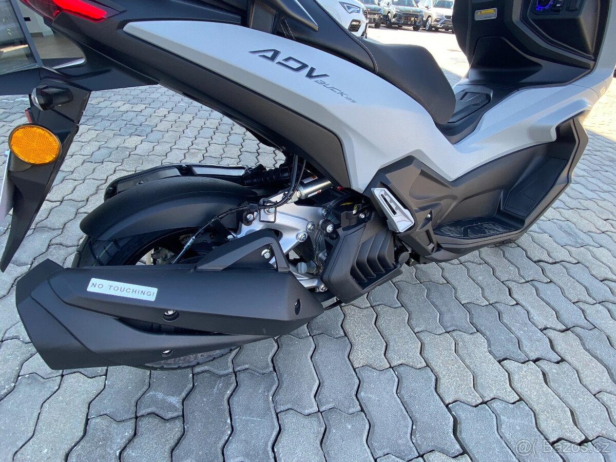 Linhai SCOOTER BUCK 125 ADV E5, Grey - 11