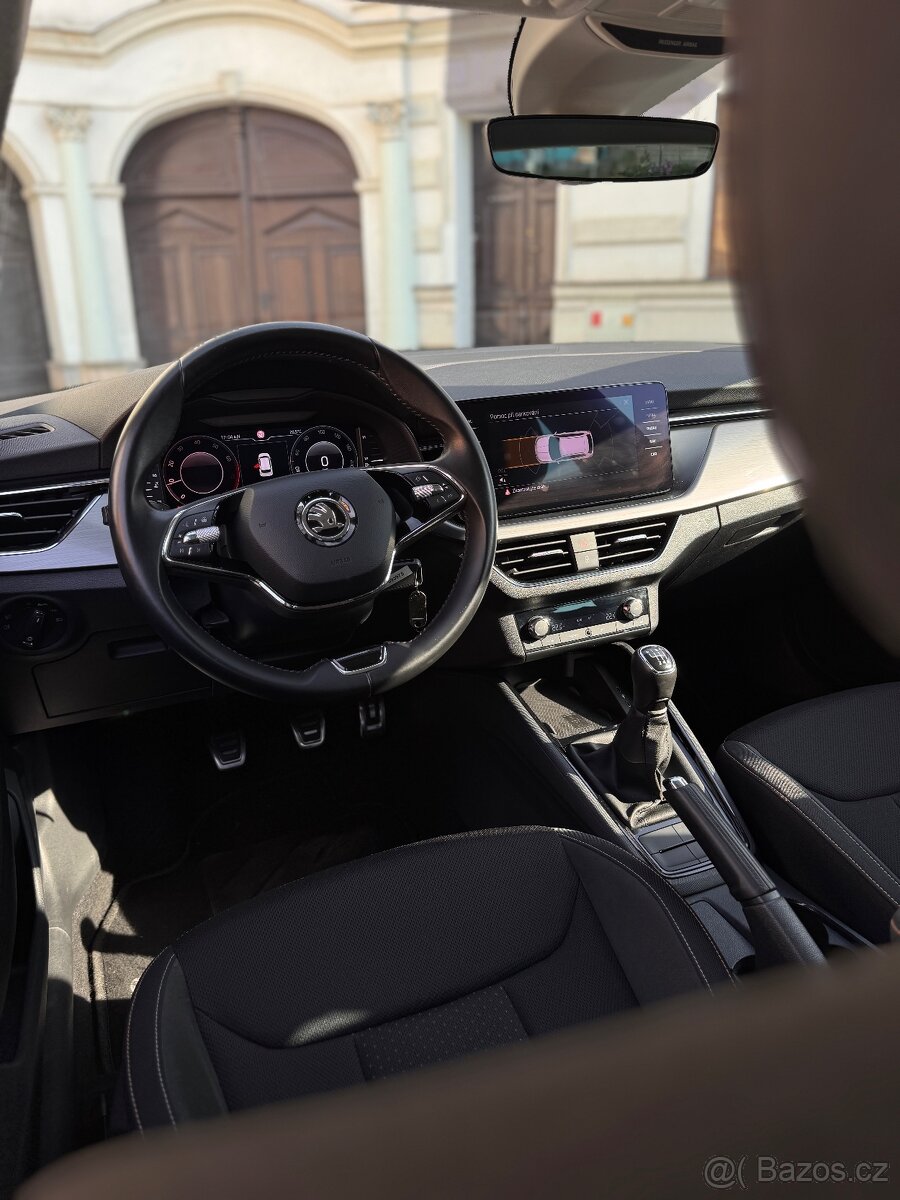 Škoda Kamiq SCOUT 1.5 TSI 110 kW Manuál Virtual Navi 34 tkm - 11