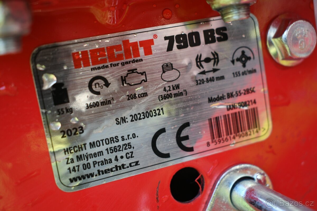 Motorový kultivátor HECHT 790 BS +příslušenství - 11