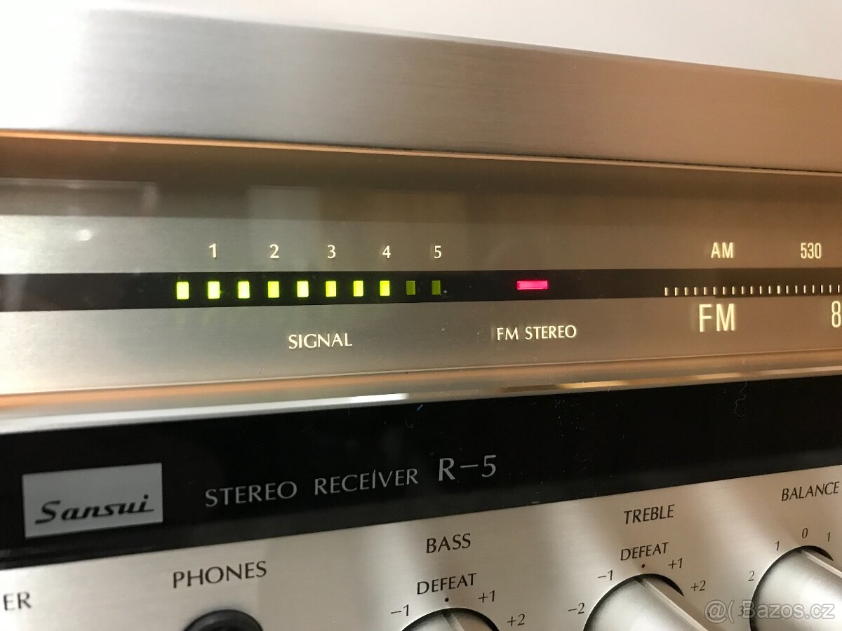 Sansui R5 Nádherný stav Top - 11