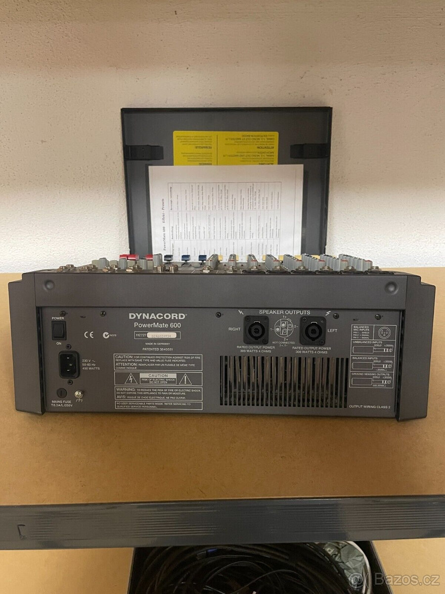 Zvukový systém DYNACORD - 2 reproduktory, basový reproduktor - 11