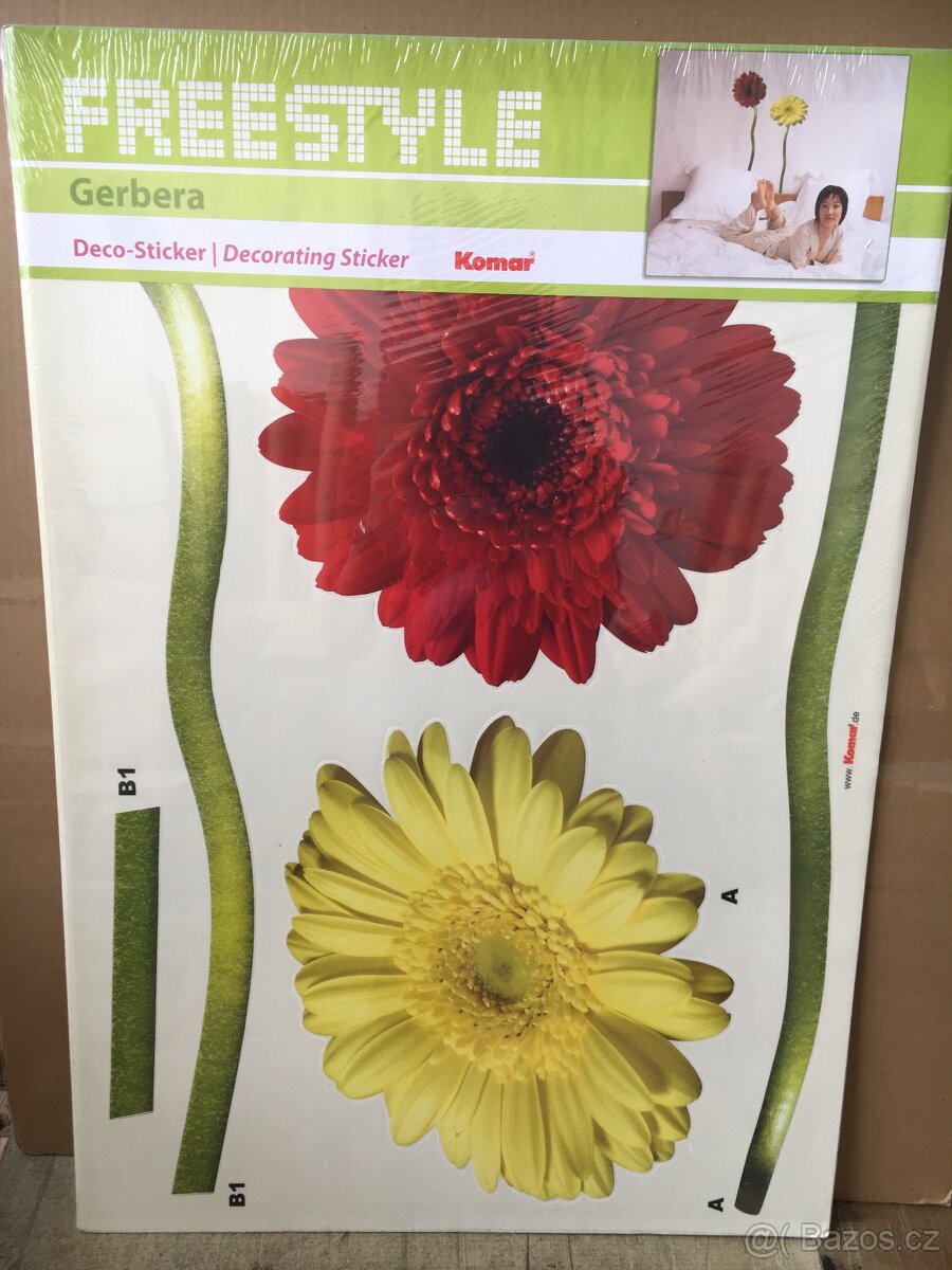 Freestyle Samolepicí dekorace Květiny - 11