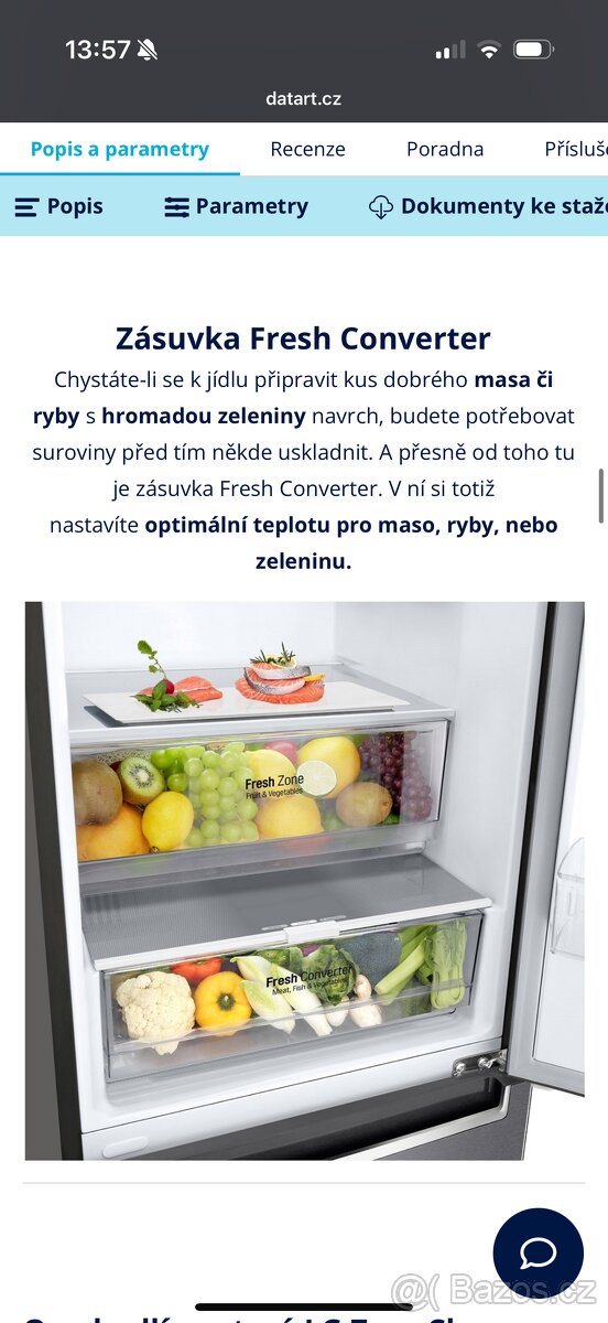 Lednice Smart LG - 2 a půl roku stará - 11