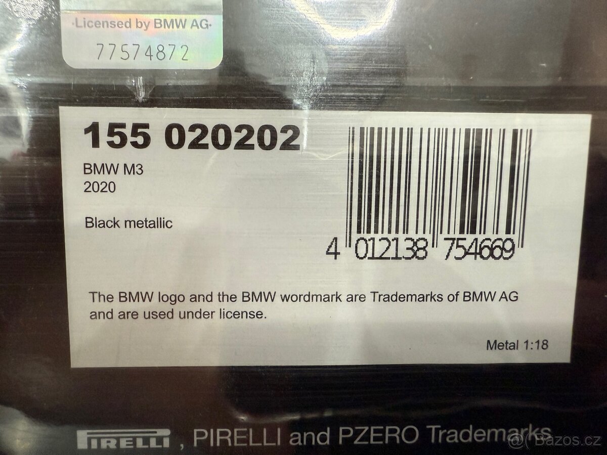 BMW M3 G80 1:18 Minichamps - 11