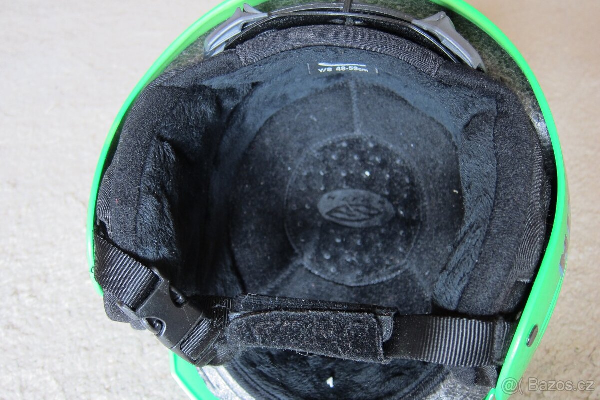 Dětská lyžařská helma SMITH, vel. S, 48-53 cm + brýle - 11