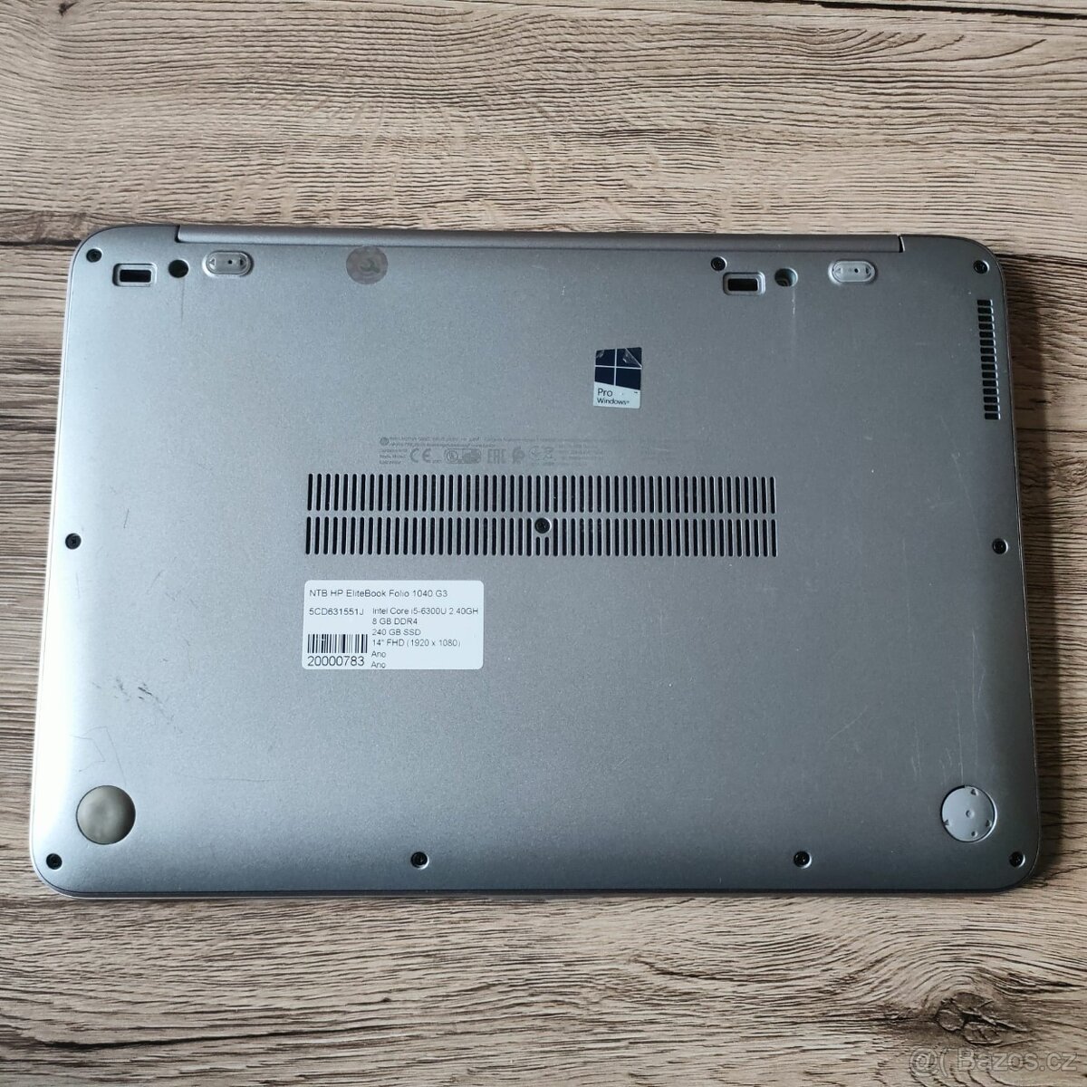 HP EliteBook 840 G3-14"HD/256GB/8GB RAM/ Intel i5/Win 10 - 11