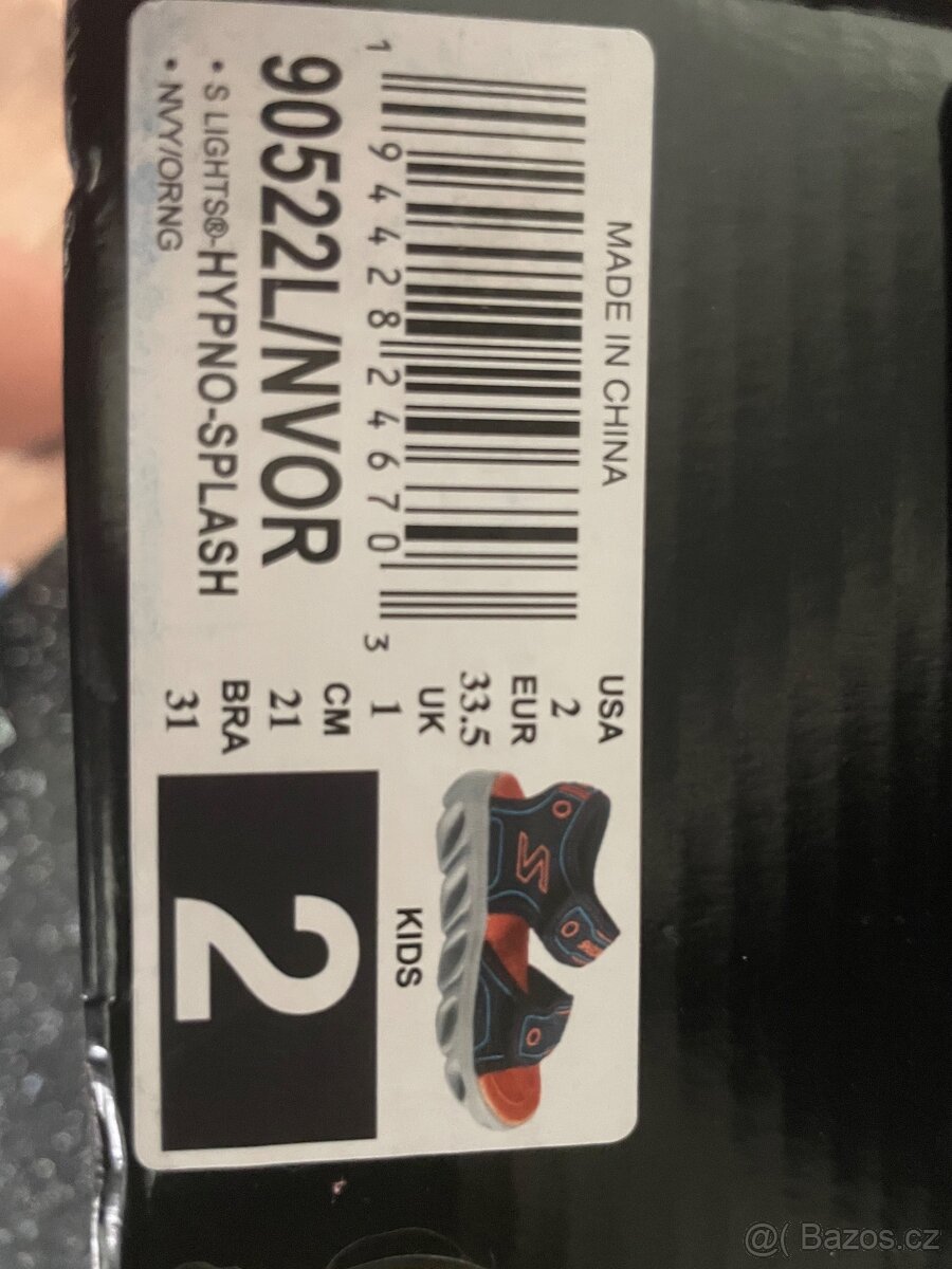 Sandálky zn Skechers vel 33,5 - 11