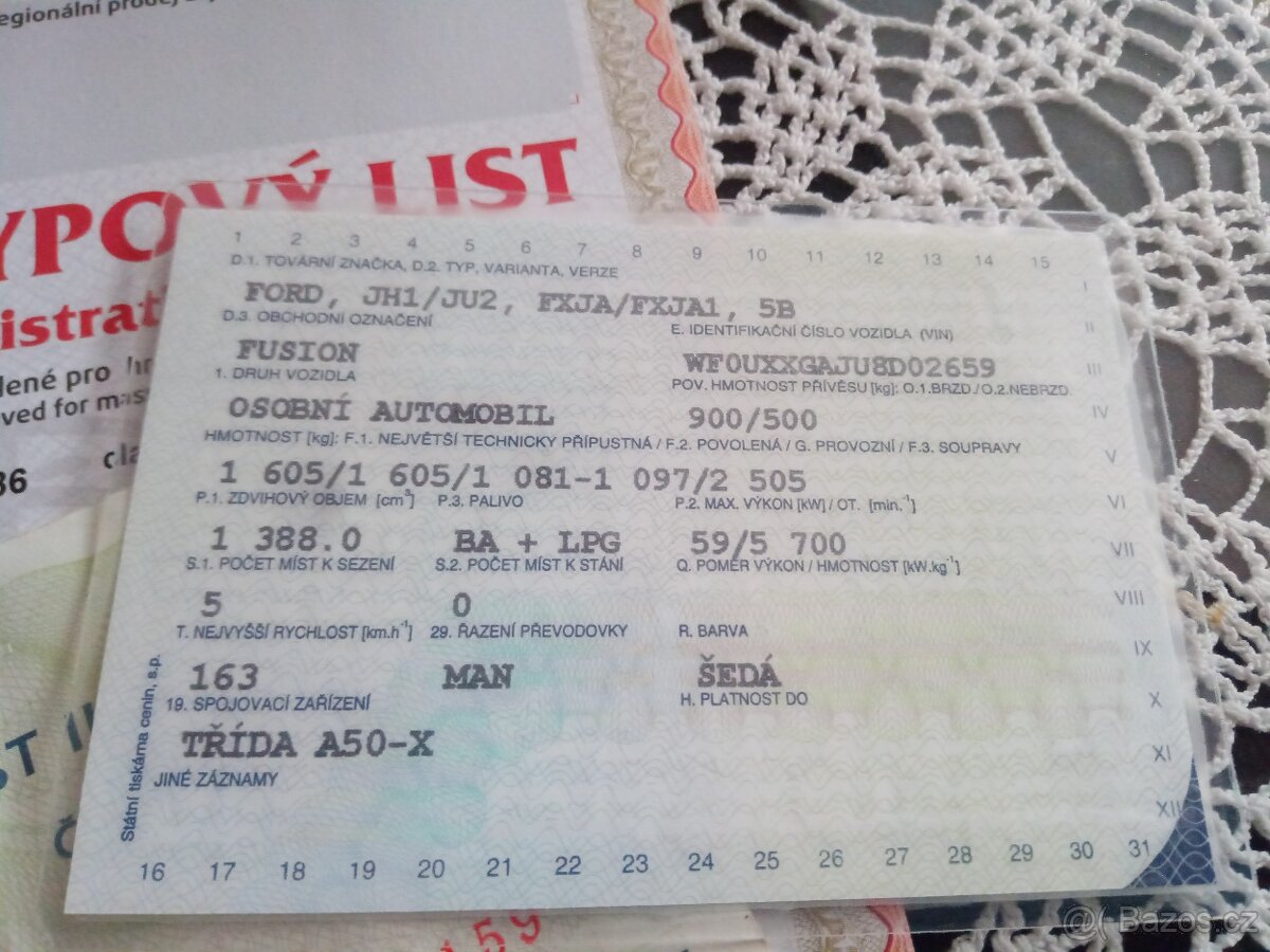 Ford Fusion 1.4 59kw +LPG - 11