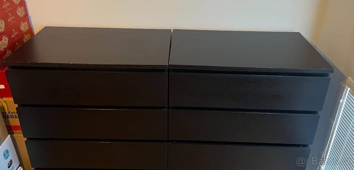 Komoda IKEA MALM se 4 zásuvkami. - 11