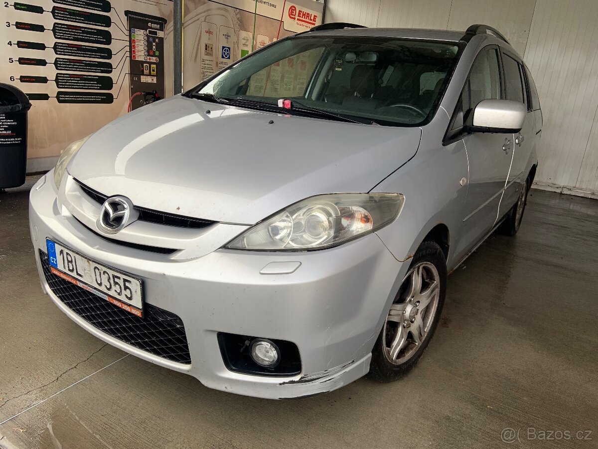 Mazda 5 2.0 diesel. Rok 2008. 105kW, 7místné. 6kvalt. - 11