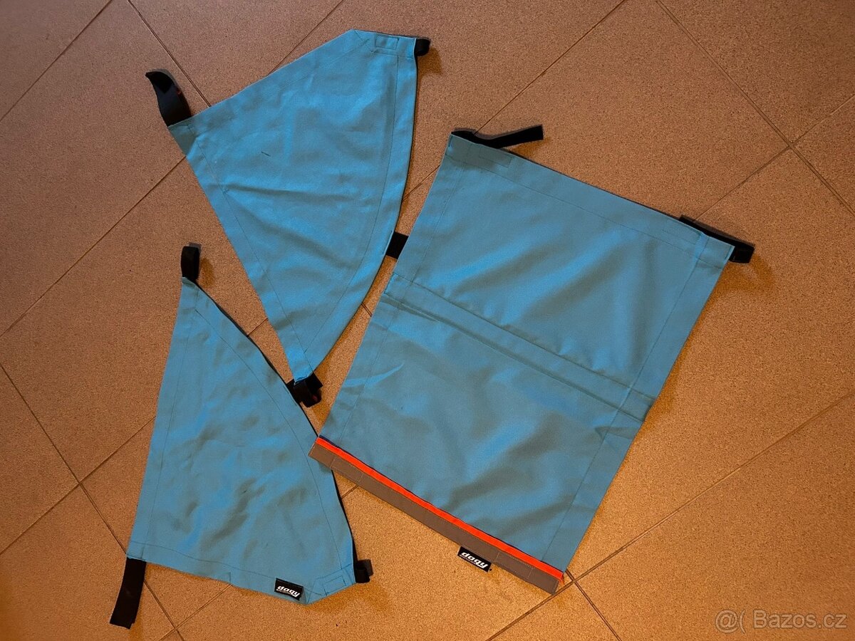 Cyklovozík Leggero Enso I Complete Sport Sail bílý - 11