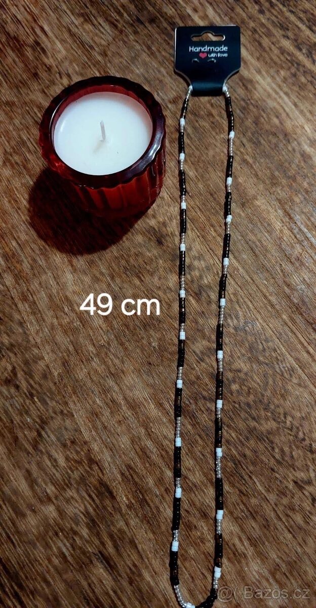 Korálkové natahovací řetízky - 11