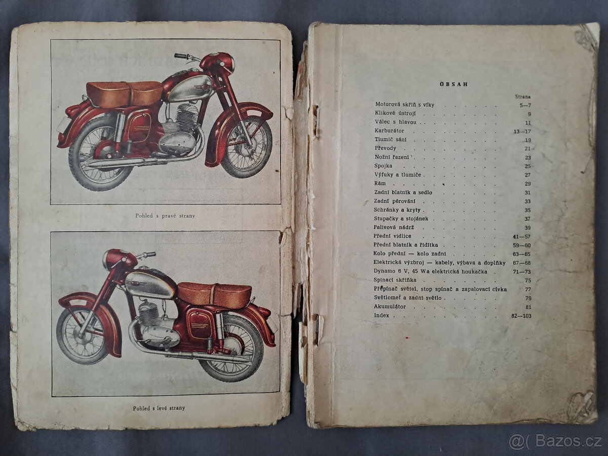 Jawa, ČZ, MZ, BSA - katalogy ND, servisní příručky, manuály - 11