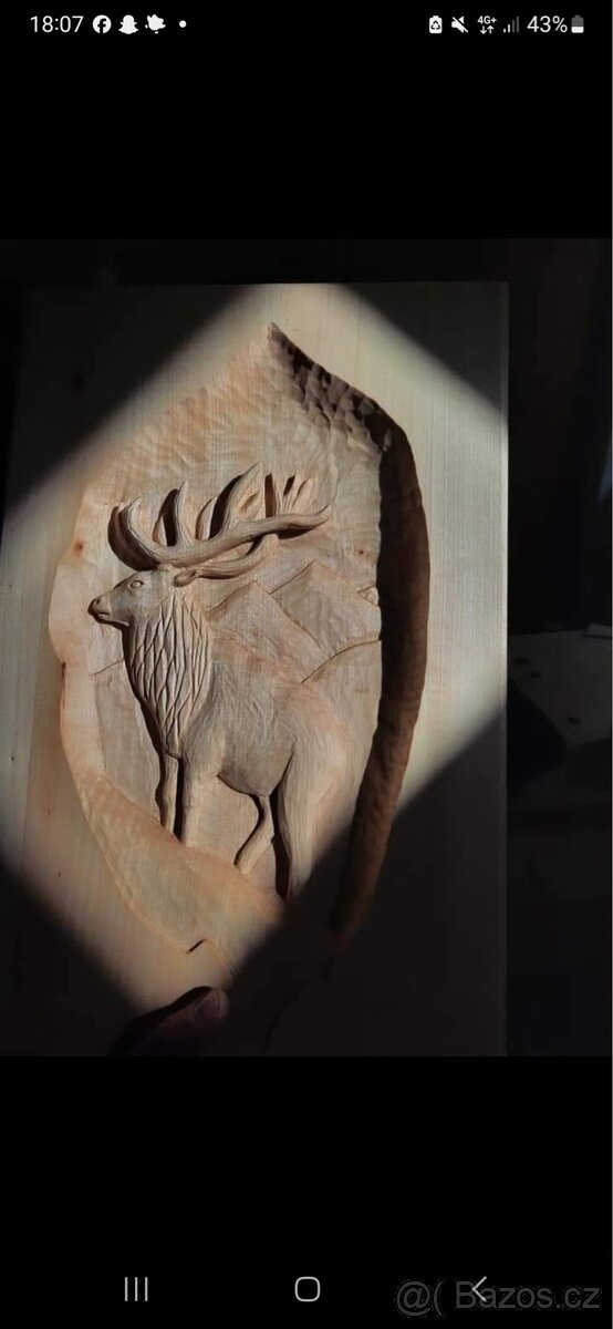 Dřevěné sochy do zahrady - 11