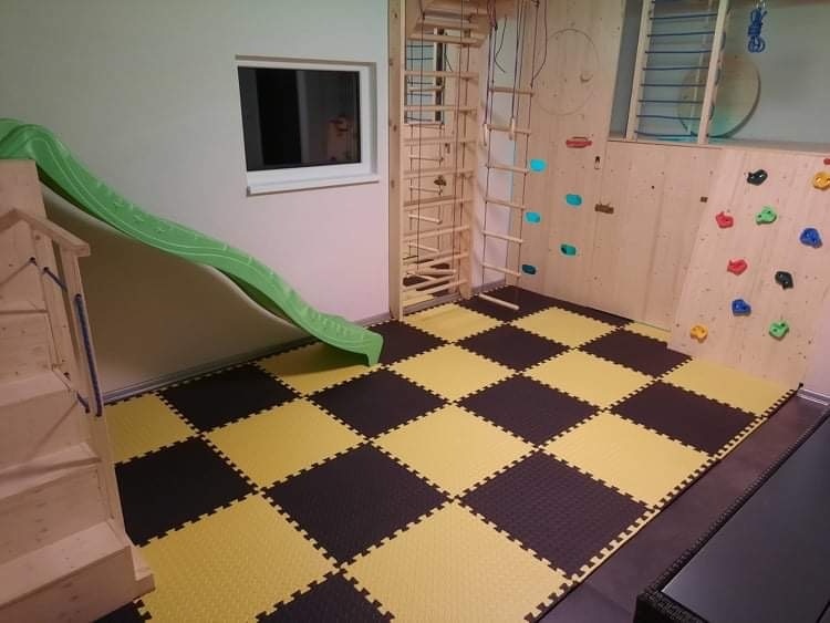 Barevná puzzle podlaha - 11