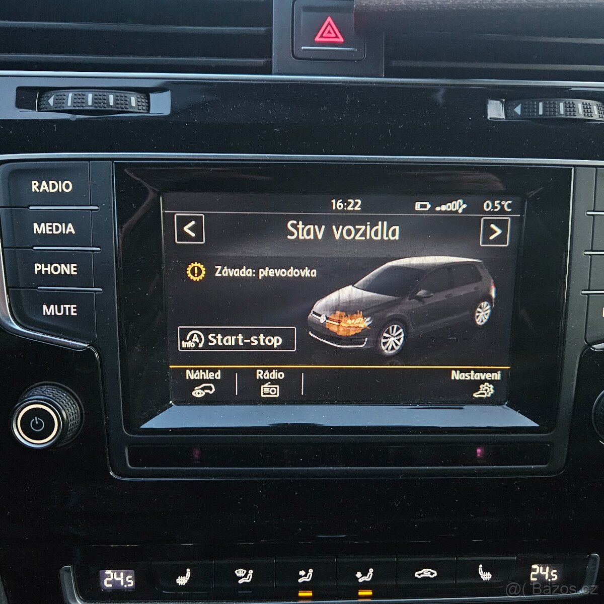 Volkswagen Golf 7 DSG nepojizdné - 11