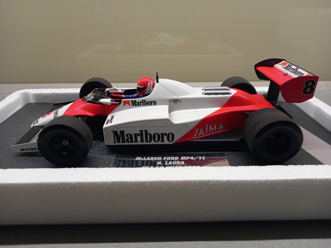 F1 MCLAREN MP4/1C FORD MARLBORO USA WEST GP 1983 LAUDA 1:18 - 11