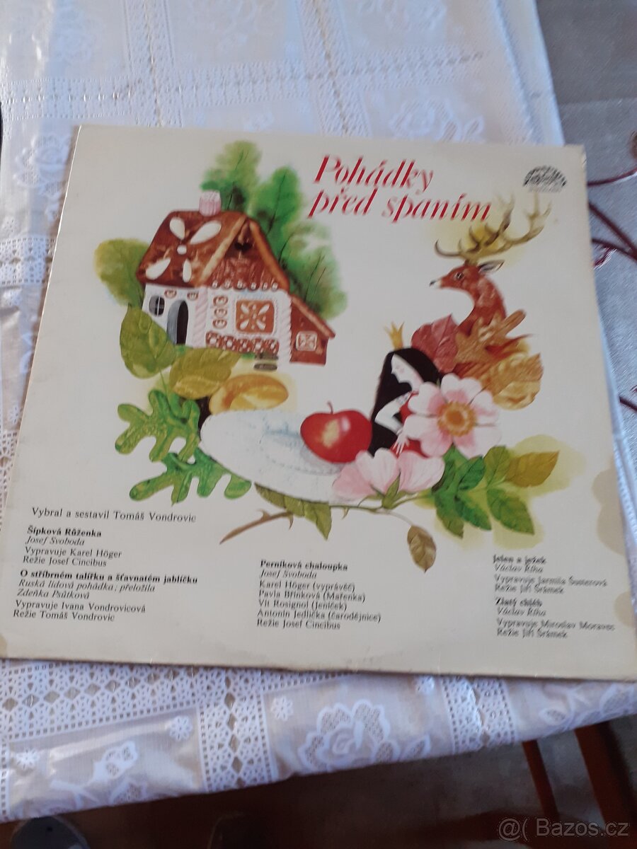 Gramofonové desky pohádky,vánoční koledy - 11