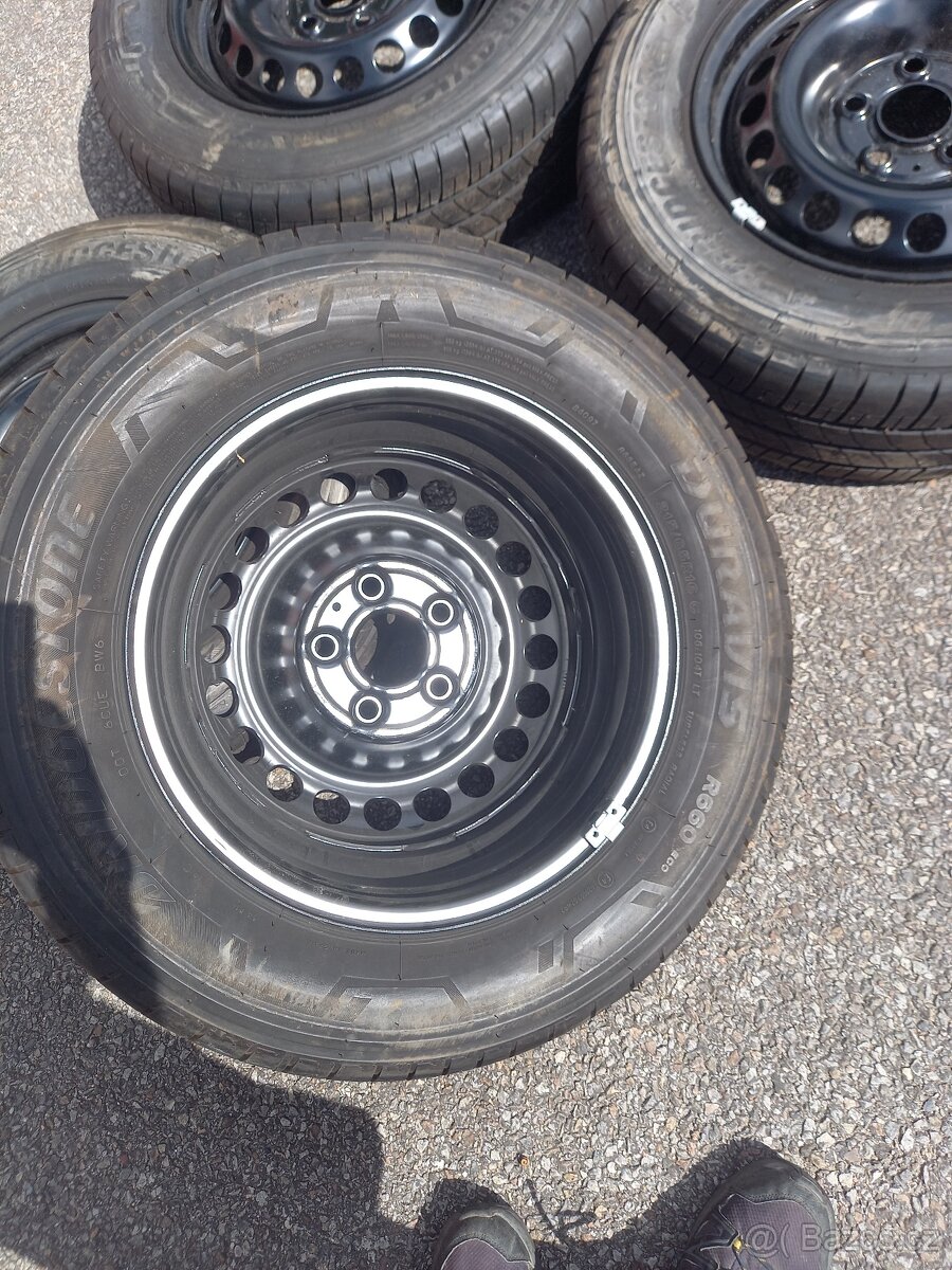 VW T5,T6(6.1) - Sada NOVÝCH letních kol 215/65R16C - 11