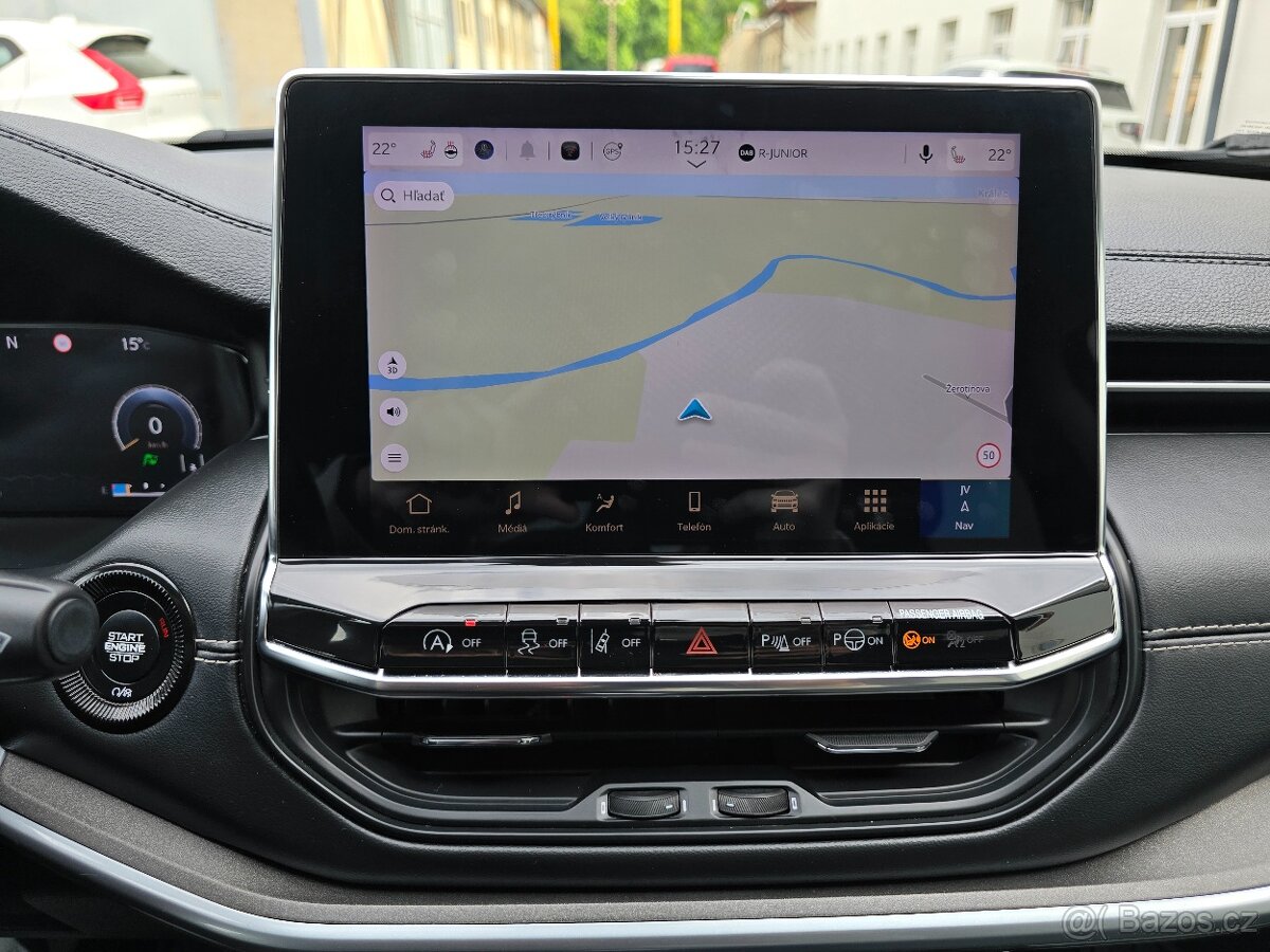 JEEP COMPASS 1,3 110kW LIMITED 2022 KAMERA NAVI KŮŽE ČR -DPH - 11