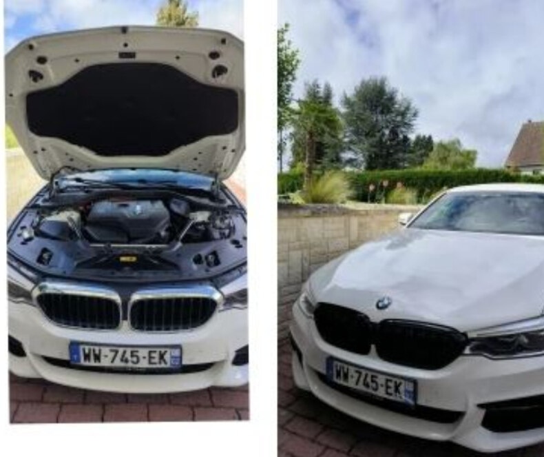 CERNA MASKA GRIL BMW rad 5 model G30 G31 G38 - 11