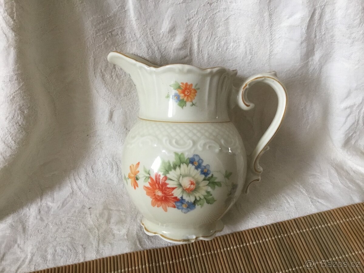 desertni talirek dobovy, dzbanek, velký talir - 11