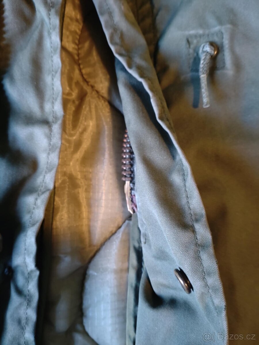 BUNDA PARKA M 65 FISHTAIL ŠOSÁK OLIVE v.č. vložky - 11