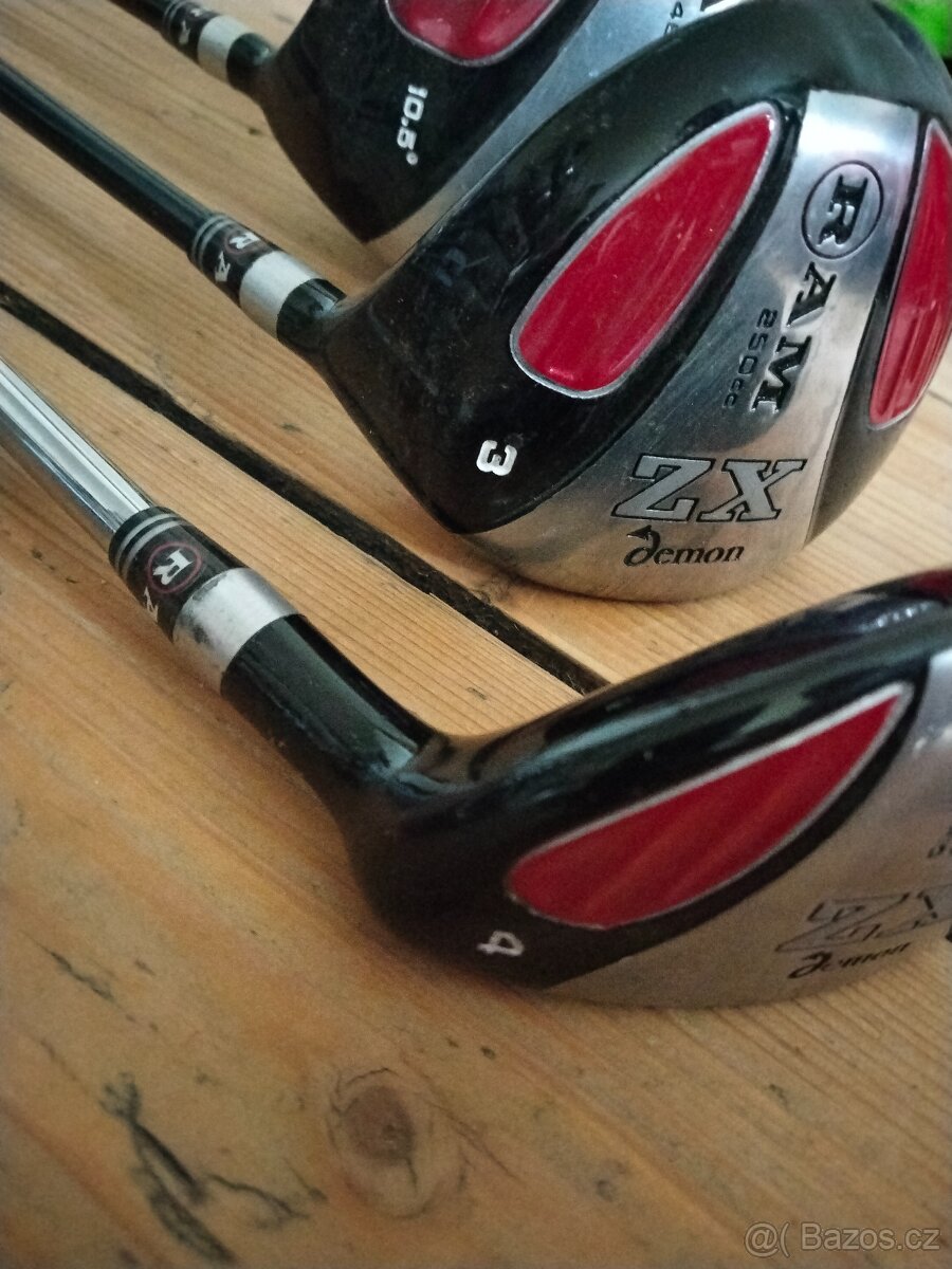 2 sady golfových holí - 11