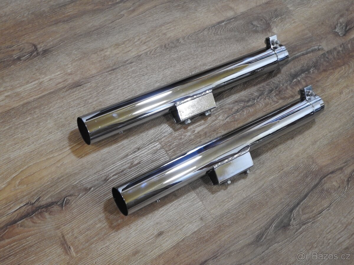 Laděné výfuky chopper,cruiser - 11