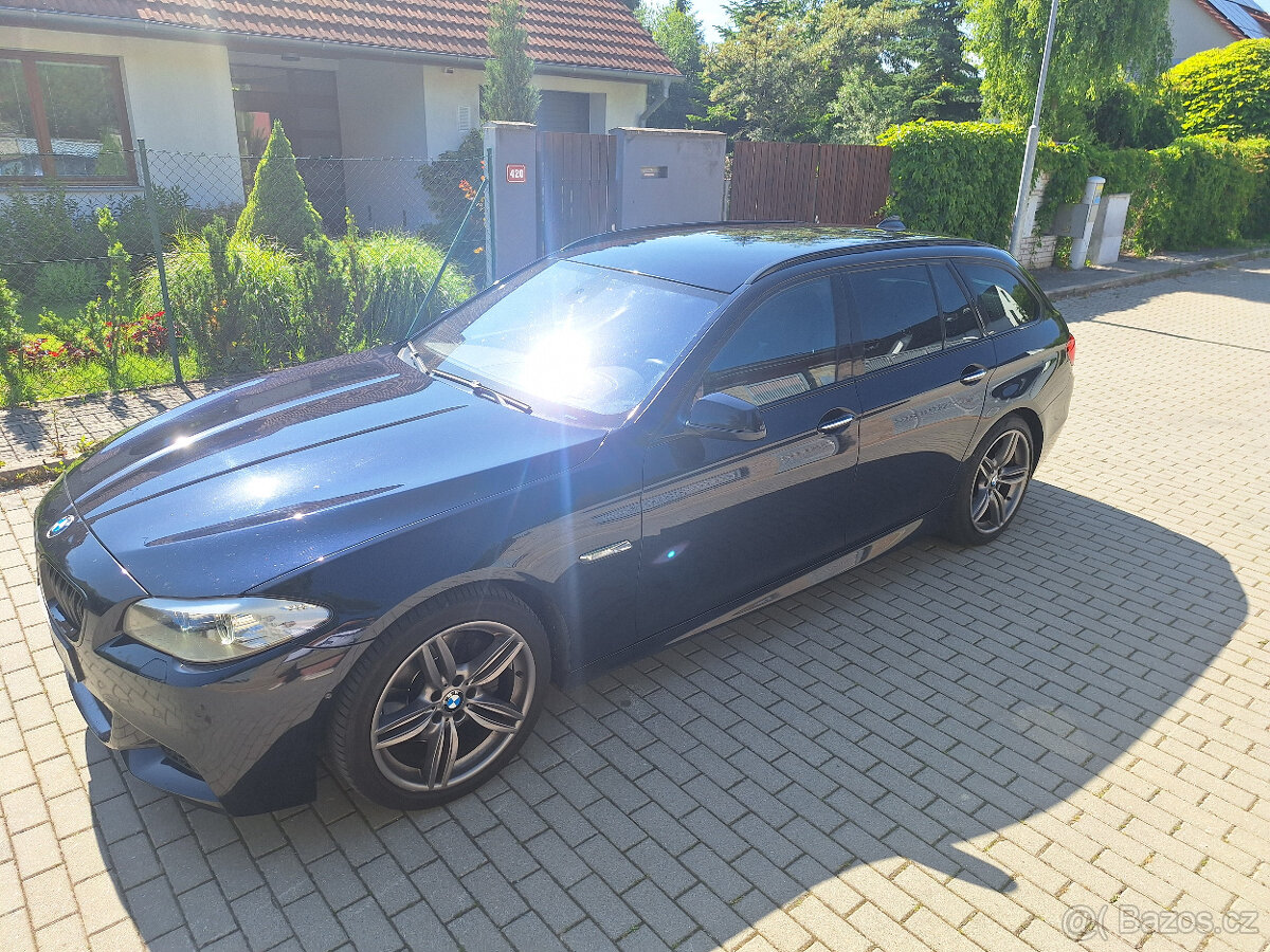 BMW 535d f11 2012, orig. M-packet, Head-up - 11