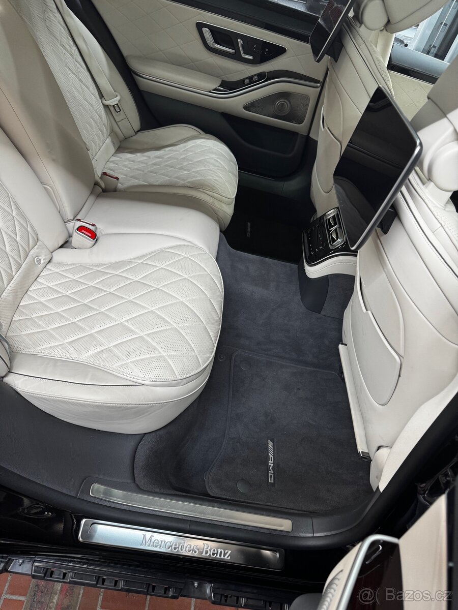 Mercedes S 450d long, 4 matic, natáčecí zadní náprava - 11