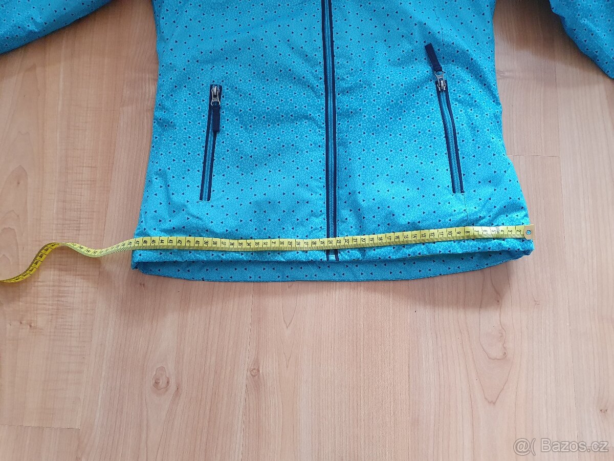 Lyžařská zimní bunda CMP v.164 Top stav tyrkysově modrá - 11