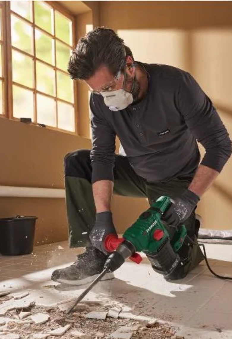 Elektrický kladivo Parkside síla úderů 5J - 11