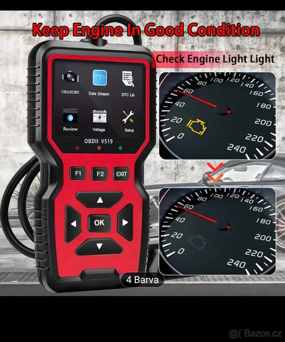 Auto profesionální diagnostický přístroj. - 11