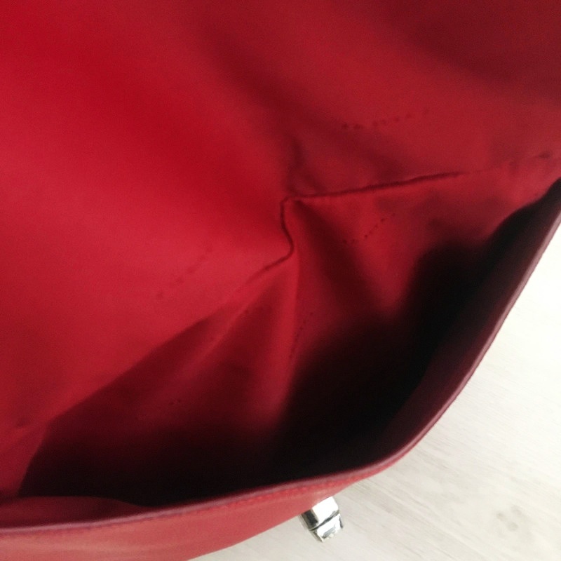 Sytě červená kabelka Coach - 11