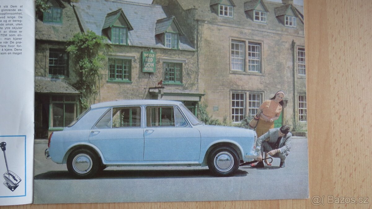 Prospekty Hillman, Ford Anglia, Austin, Morris, MG. - 11