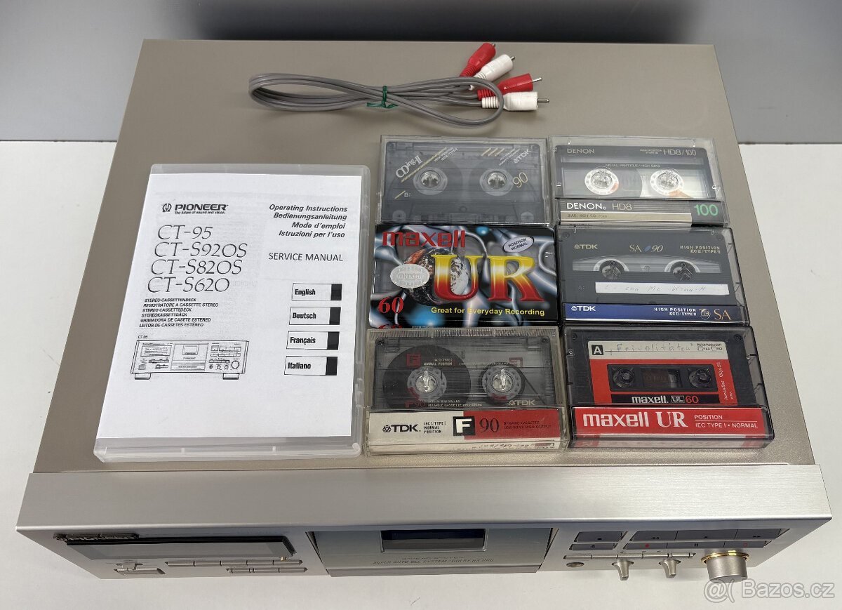 PIONEER CT-S620 Cassette Deck PŘIPRAVUJE SE - 11