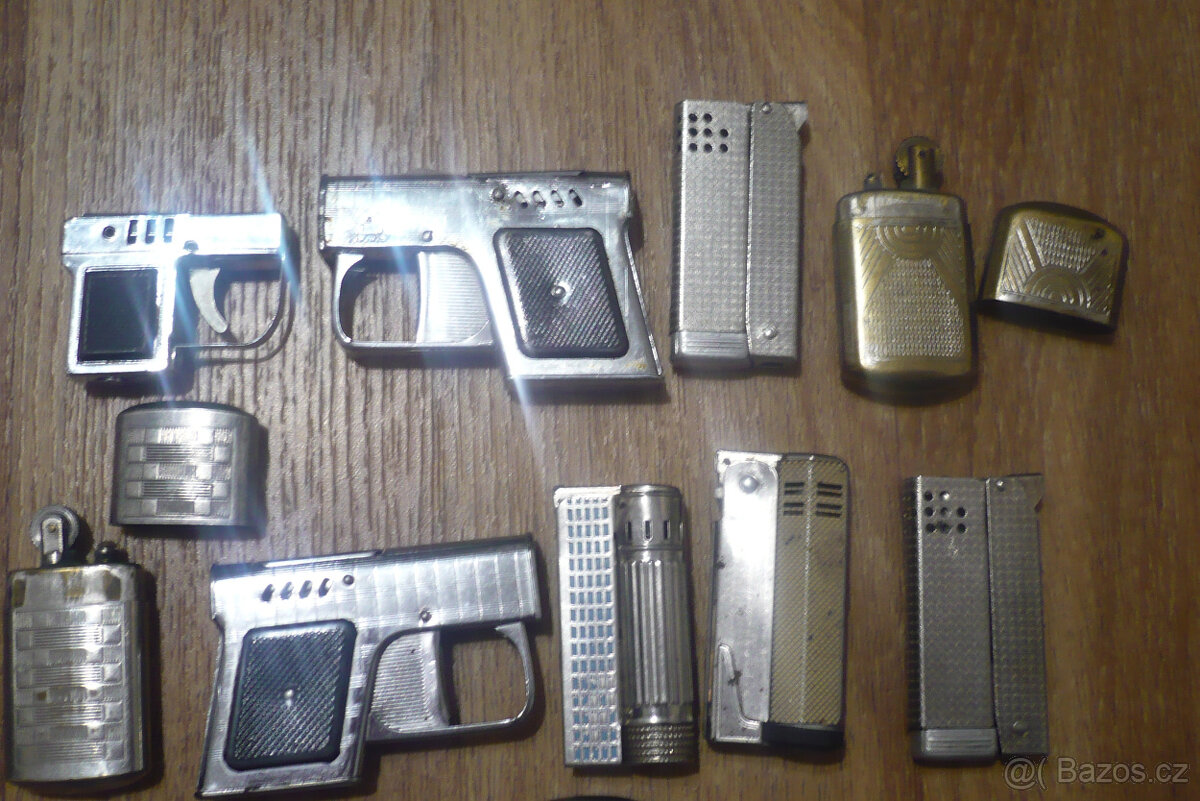 Prodej sbírky starých benzínových zapalovačů č. 2. - 11