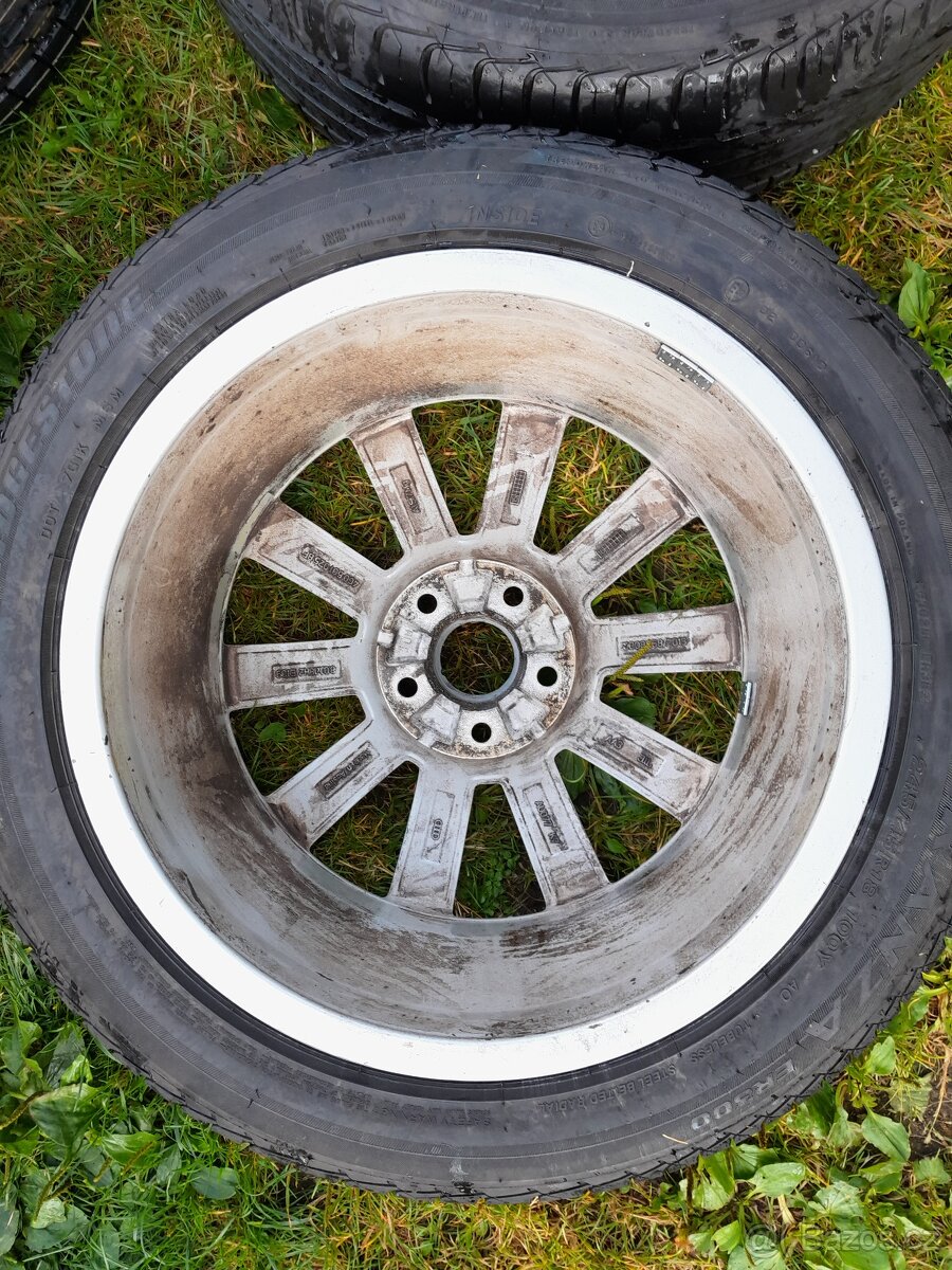 Disk originál Audi 18 palců, Bridgestone 2x nová - 11