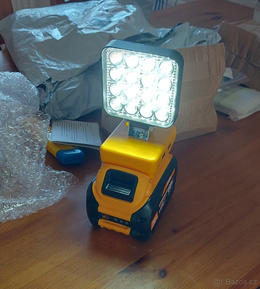 Velký Aku 20V/9.0Ah DCB 609,pro nářadí DeWALT a jiné nářadí. - 11