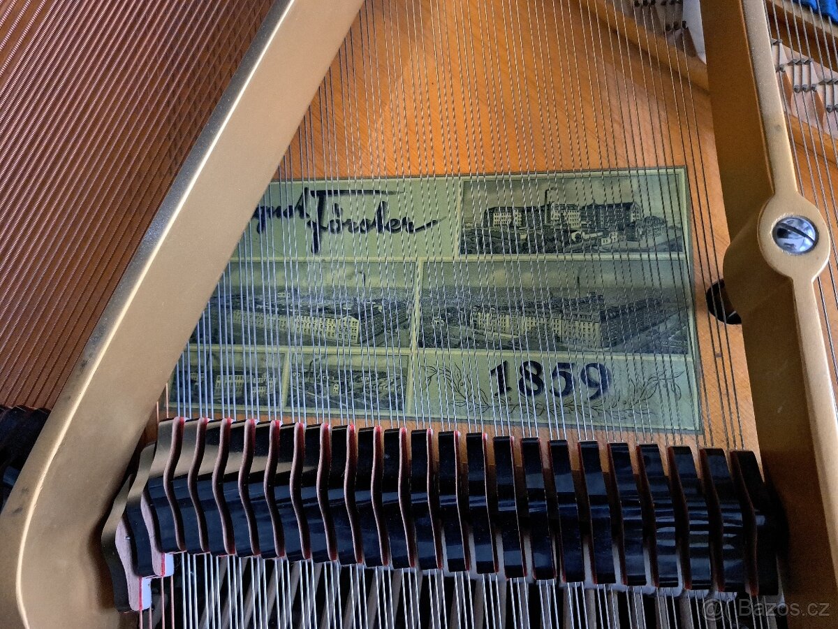 Klavír - křídlo August Förster - 11