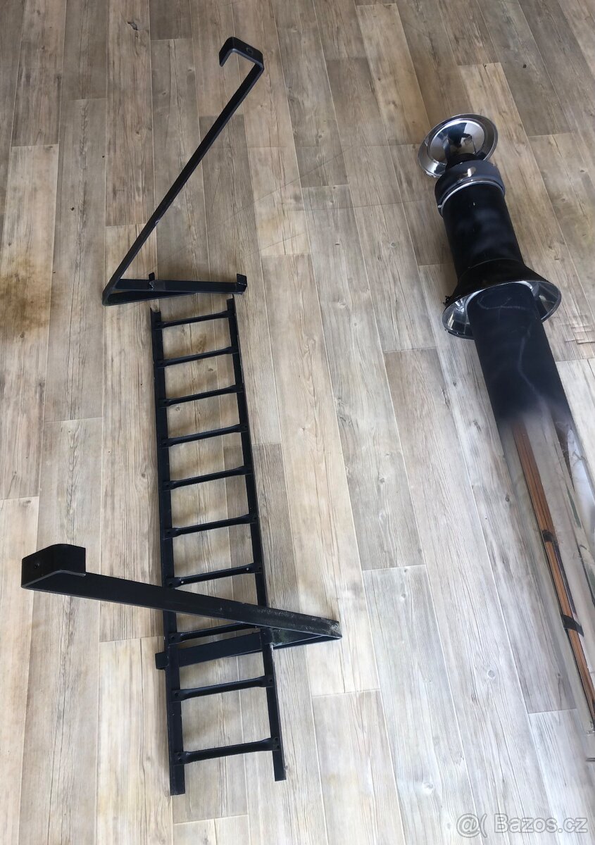 Komín nerez, izolovaný komín, sněholamy - 2 ks - 11