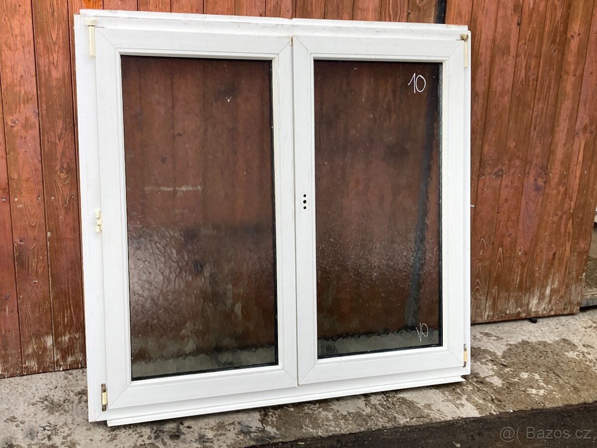 Plastová okna bílá, bílá různé rozměry, perfektní stav - 11