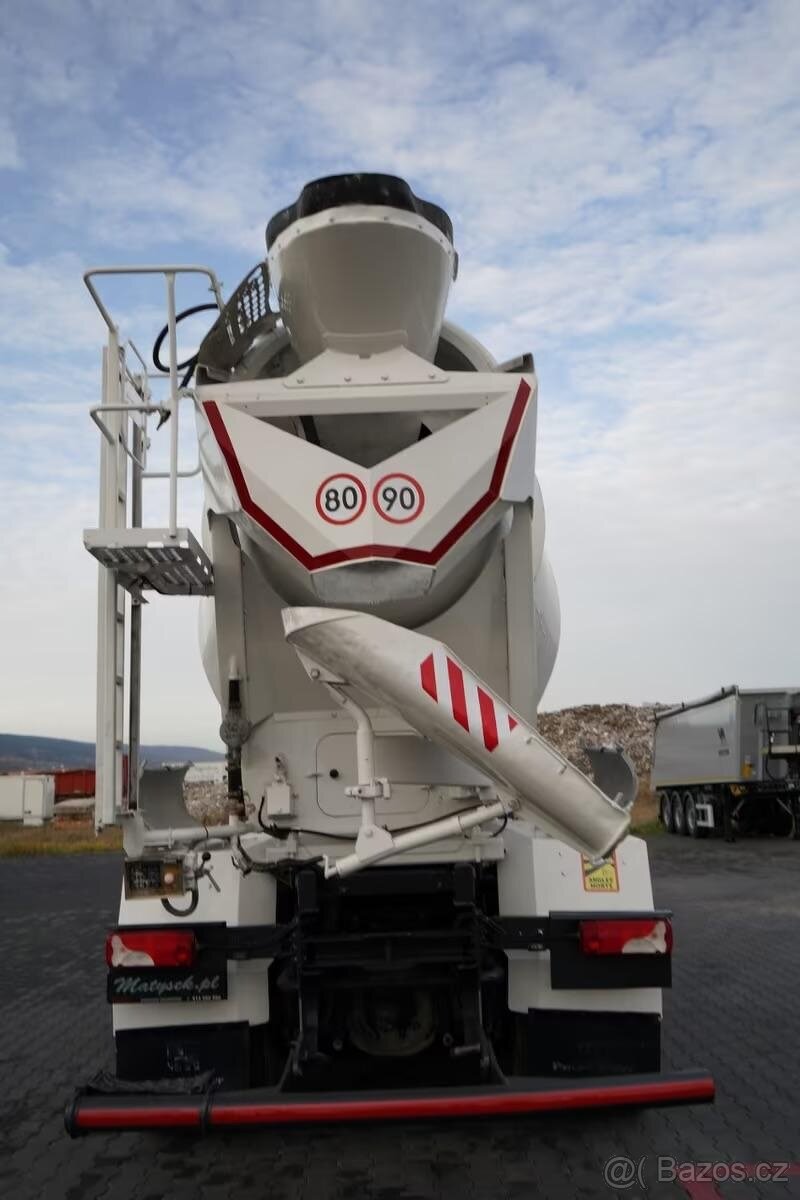 SCANIA P 410 XT 8x4 domíchávač PUTZMEISTER 9cbm - 11