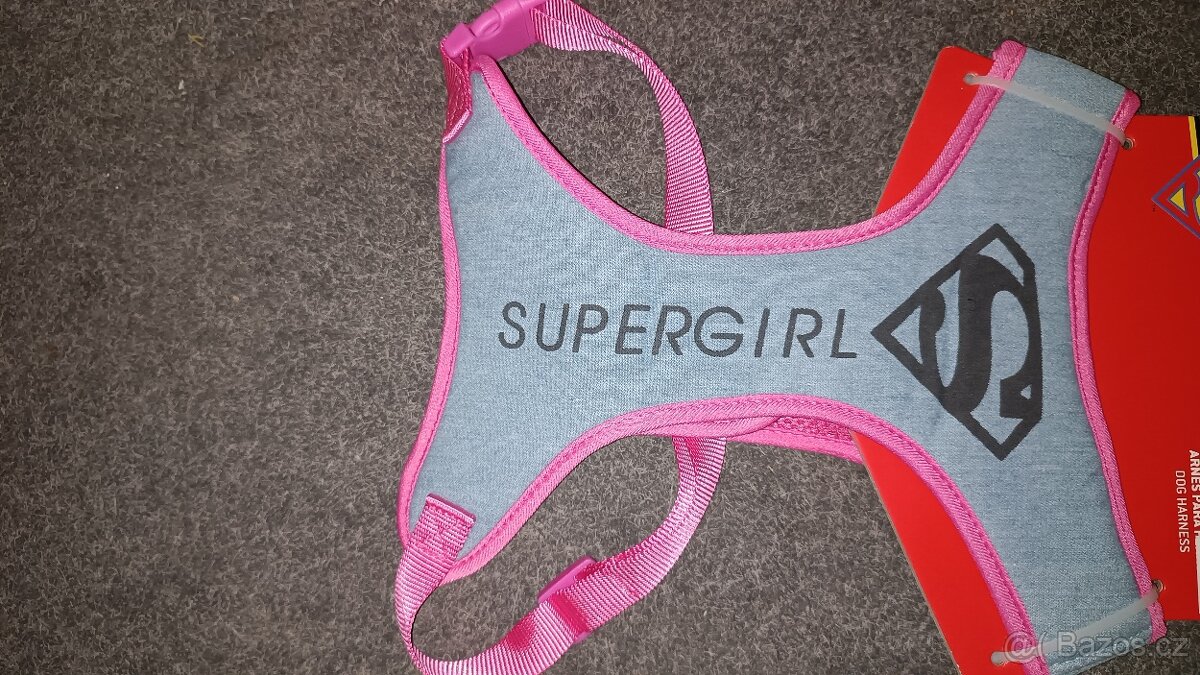 nové kšíry pro psy - Postroj pro psa DC Supergirl - 11