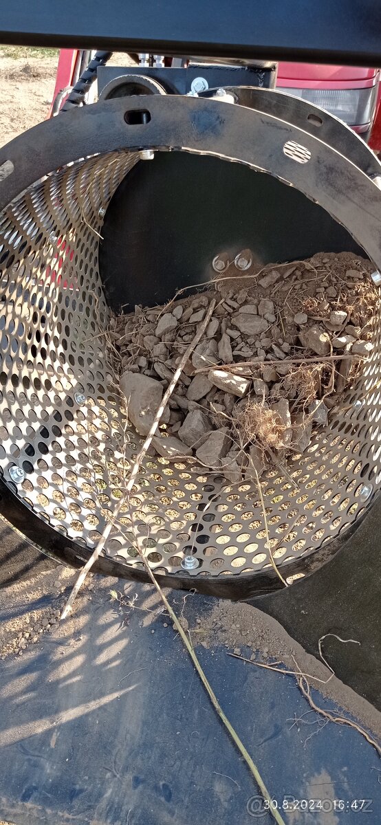 Kátrovací,prosévací lžíce lopata na malotraktor - 11